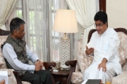Indo-Sri Lanka bilateral issues in the energy sector were discussed.